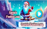 Santa's Festive Leap - Holiday Arcade Game