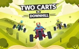 Two Carts Downhill - Dual Racing Challenge
