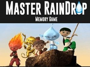 Raindrop Memory Match Game