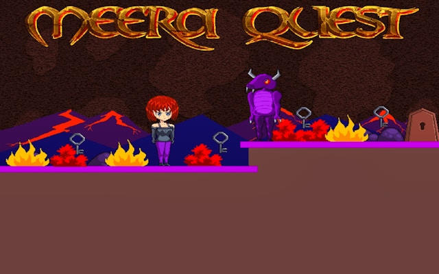 Meera Quest: Anime Platformer Adventure