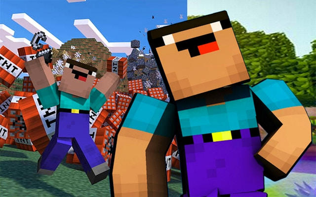 Noob Projectilecraft Reassembled: Sliding Puzzle Game