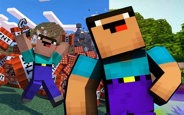 Noob Projectilecraft Reassembled: Sliding Puzzle Game