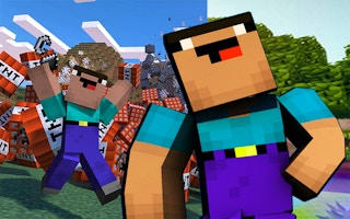 Noob Projectilecraft Reassembled: Sliding Puzzle Game