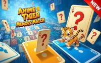 Anime Tiger Memory Match Game