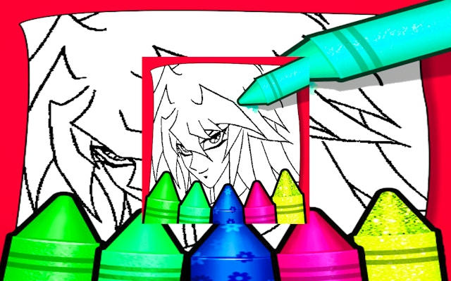 Anime Vampire Girl Coloring Pages Game