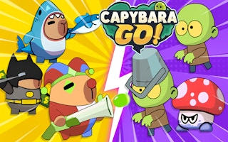Capybara Go! - Merge & Battle Strategy Game
