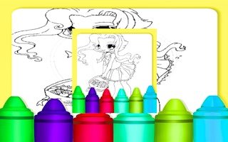 Chibi Anime Coloring Pages Game