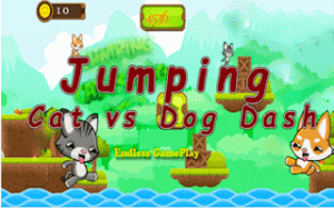 Cat and Dog Platform Runner