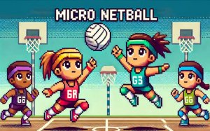 Micro Netball - Retro Pixel Sports Online Arcade Game