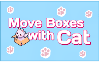 Move Boxes with Cat - Puzzle Game