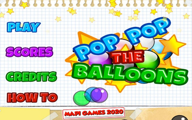 Pop Pop the Balloons - Balloon Popping Game