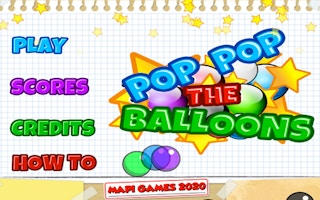 Pop Pop the Balloons - Balloon Popping Game