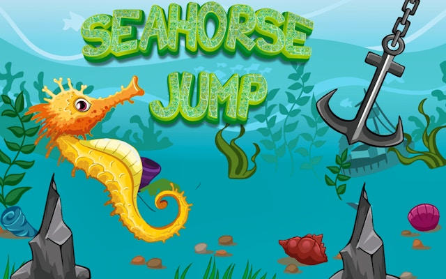Flappy Seahorse Jump: Free Online Underwater Arcade Game