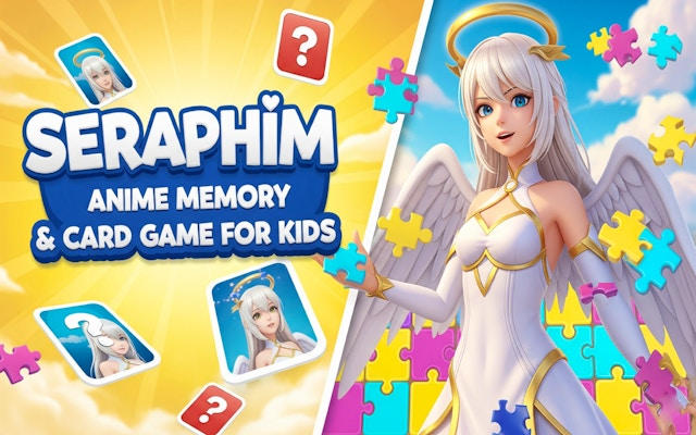 Seraphim Anime Memory & Card Game for Kids - Free Online Card Matching Game