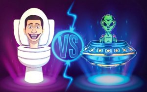 Skibidi Vs Alien: Endless Runner Survival Game - Arcade Game