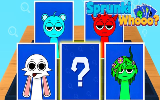 Sprunki Whooo: The Funny Card Puzzle Game