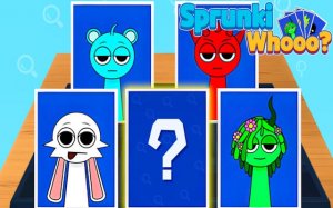 Sprunki Whooo: Funny Card Puzzle Game Online - Puzzle Game