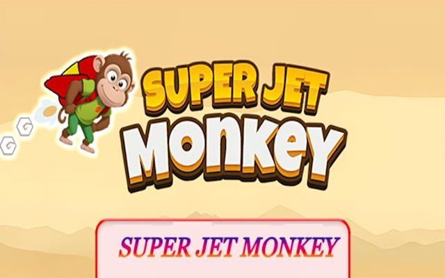 Super Jet Monkey Adventure Game