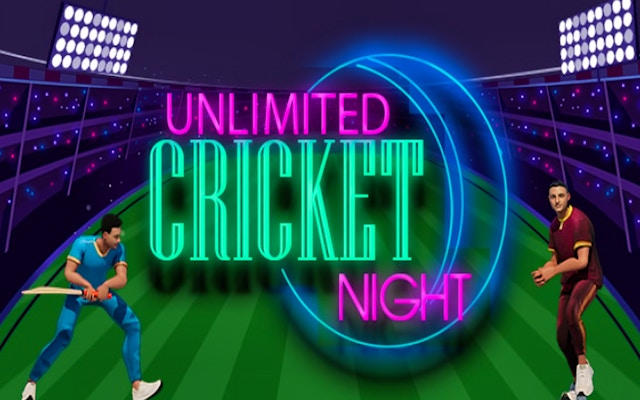 Unlimited Cricket Night - Neon Arcade Sports Game