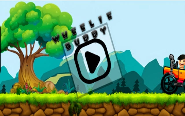 Wheelie Buddy - Free Online Stunt Driving Game