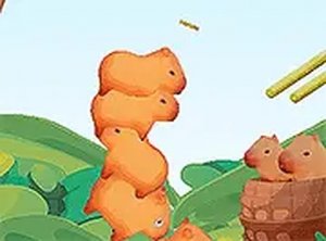 Capybaradise Stacking Online Arcade Game