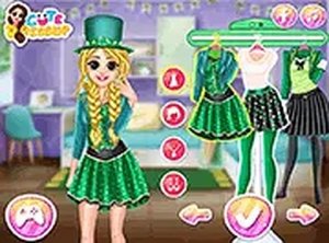 BFF St. Patrick's Day Preparation Dress Up Game - Dress Up Game