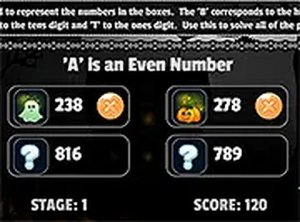 Batty Math Puzzle Game Online Puzzle Game