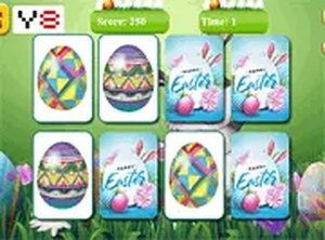 Matching Easter Egg Puzzle Game Online - Memory Puzzle Game