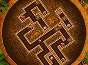 Jungle Roller Puzzle Game Online - Maze Puzzle Game