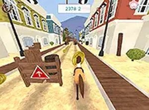 Horse Run 3D Online Arcade Game