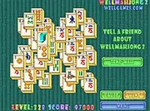 Well Mahjong 2 Internet Community Online Puzzle Game