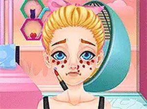 Blonde Sofia Panda Eyes Makeover Online Game Dress Up Game