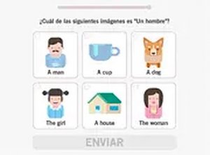 Learn English for Spanish Speakers Online Game Word Game