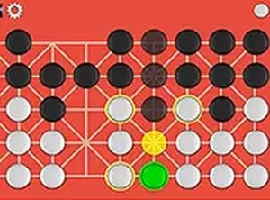 Fanorona Online Board Game - Strategy Puzzle Board Game